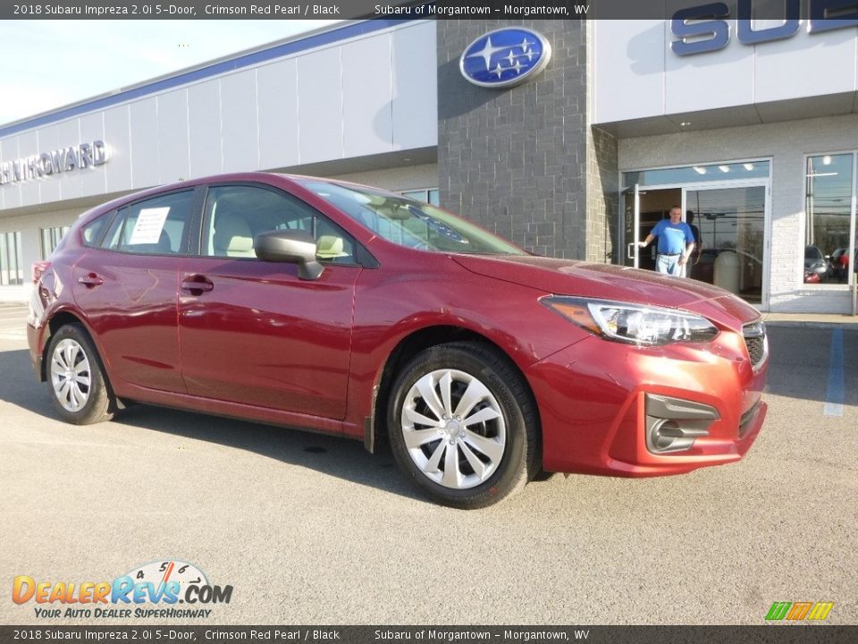 2018 Subaru Impreza 2.0i 5-Door Crimson Red Pearl / Black Photo #1