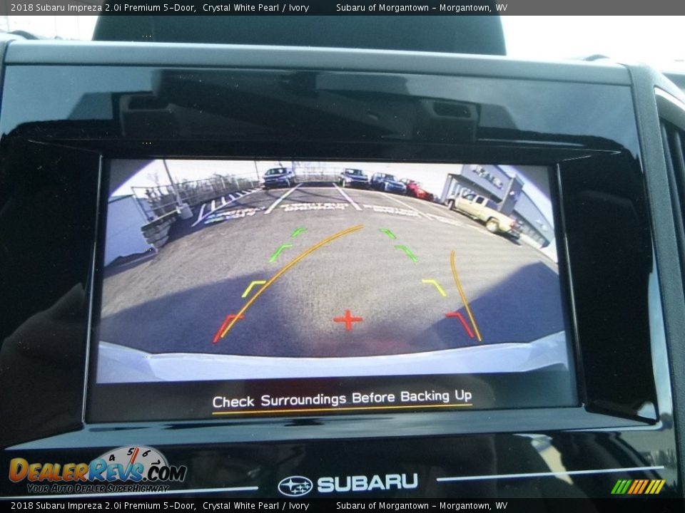 2018 Subaru Impreza 2.0i Premium 5-Door Crystal White Pearl / Ivory Photo #17