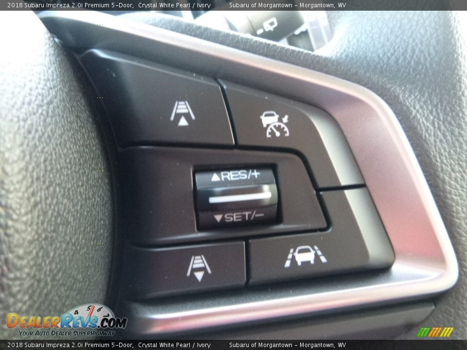 2018 Subaru Impreza 2.0i Premium 5-Door Crystal White Pearl / Ivory Photo #19
