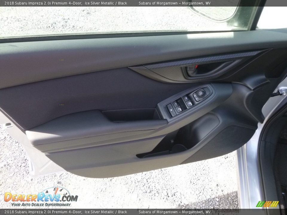 2018 Subaru Impreza 2.0i Premium 4-Door Ice Silver Metallic / Black Photo #12