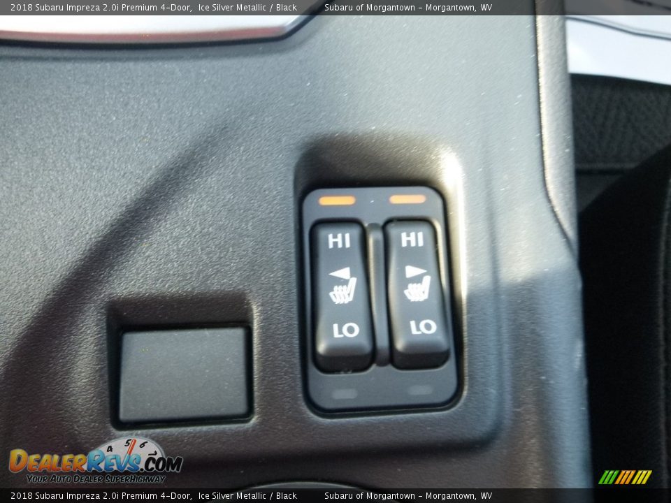 2018 Subaru Impreza 2.0i Premium 4-Door Ice Silver Metallic / Black Photo #16