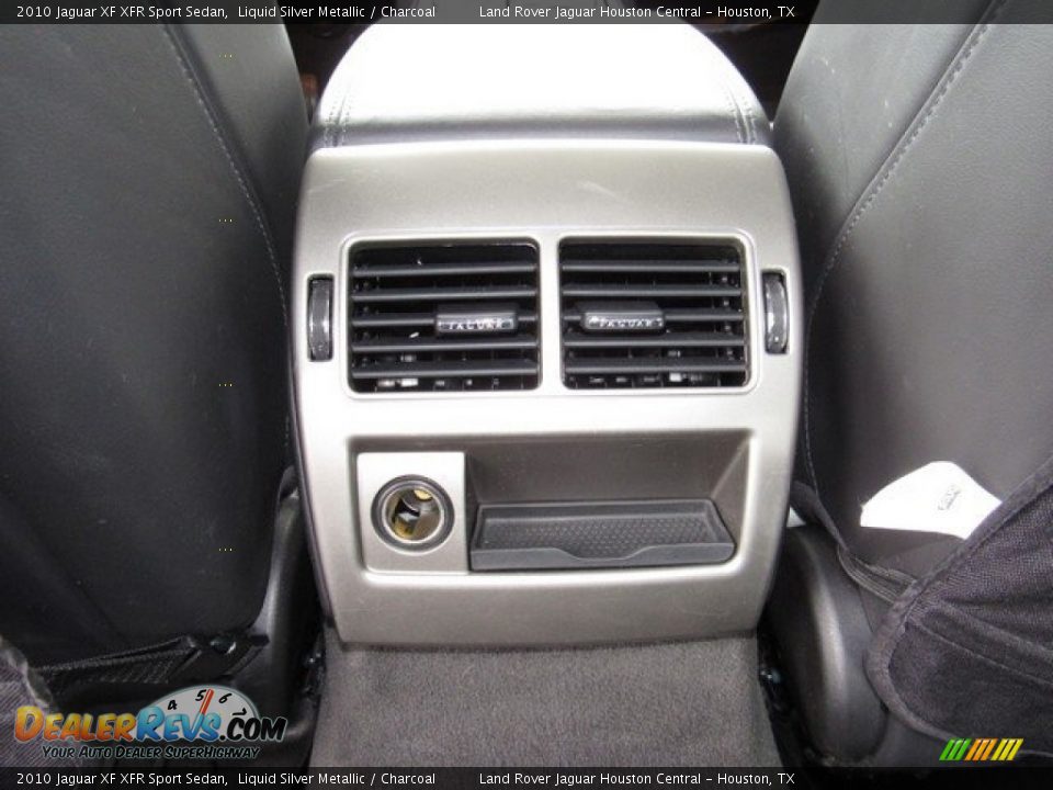 2010 Jaguar XF XFR Sport Sedan Liquid Silver Metallic / Charcoal Photo #16