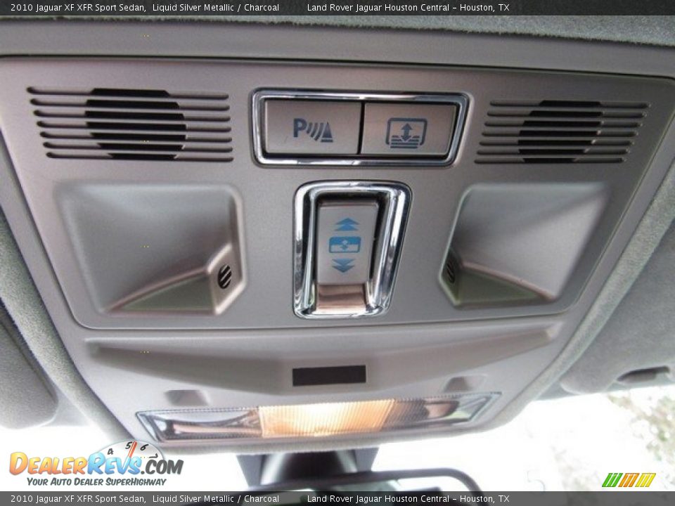 2010 Jaguar XF XFR Sport Sedan Liquid Silver Metallic / Charcoal Photo #19