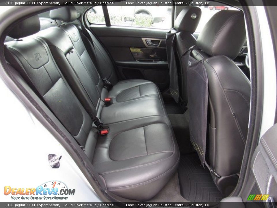 2010 Jaguar XF XFR Sport Sedan Liquid Silver Metallic / Charcoal Photo #20