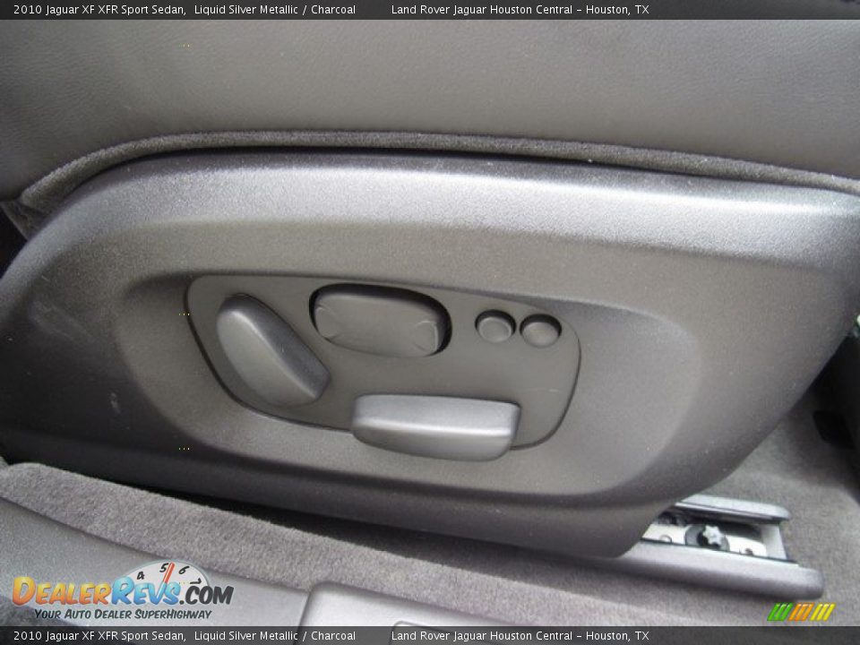 2010 Jaguar XF XFR Sport Sedan Liquid Silver Metallic / Charcoal Photo #21