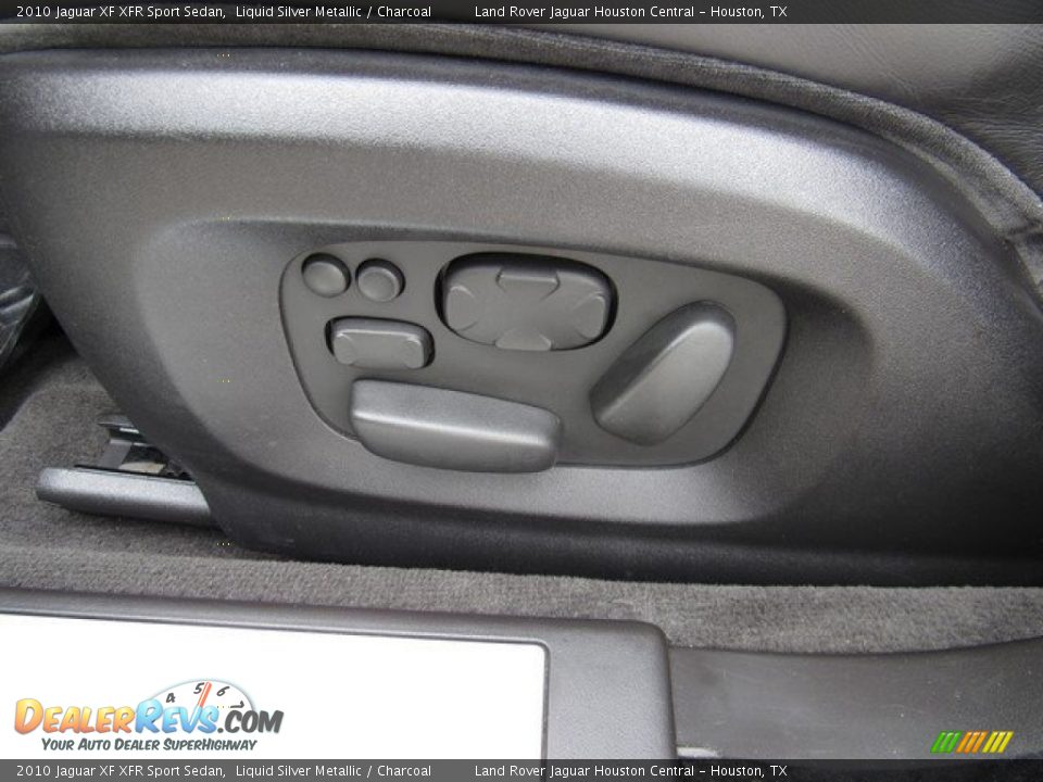 2010 Jaguar XF XFR Sport Sedan Liquid Silver Metallic / Charcoal Photo #27