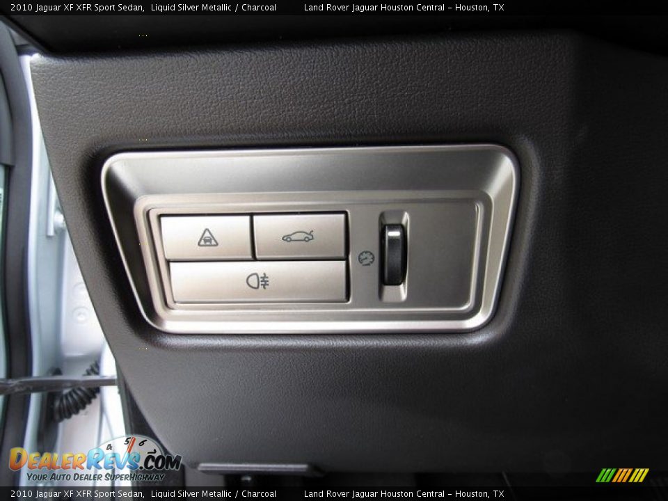 2010 Jaguar XF XFR Sport Sedan Liquid Silver Metallic / Charcoal Photo #28