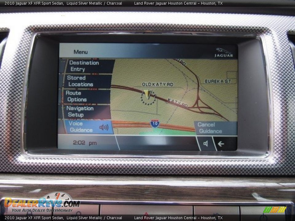 2010 Jaguar XF XFR Sport Sedan Liquid Silver Metallic / Charcoal Photo #33