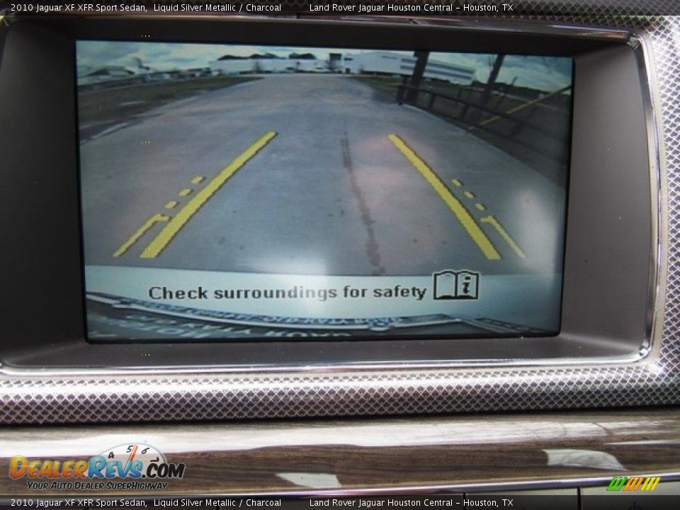 2010 Jaguar XF XFR Sport Sedan Liquid Silver Metallic / Charcoal Photo #34
