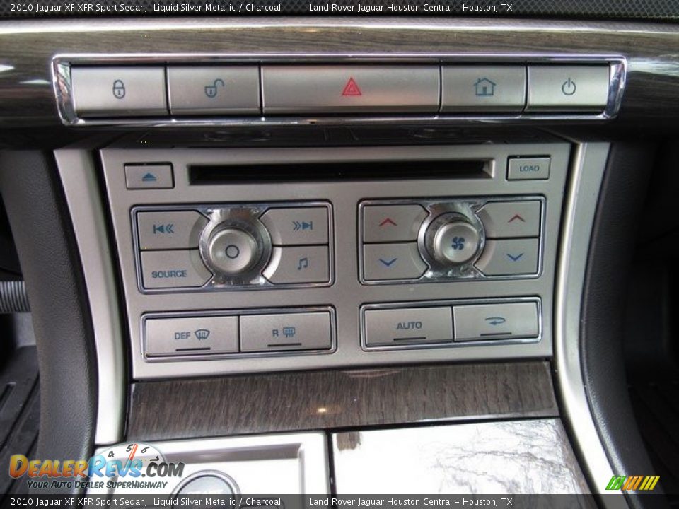 2010 Jaguar XF XFR Sport Sedan Liquid Silver Metallic / Charcoal Photo #35