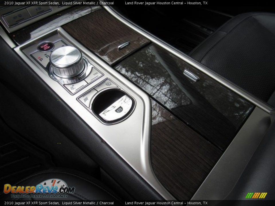 2010 Jaguar XF XFR Sport Sedan Liquid Silver Metallic / Charcoal Photo #36