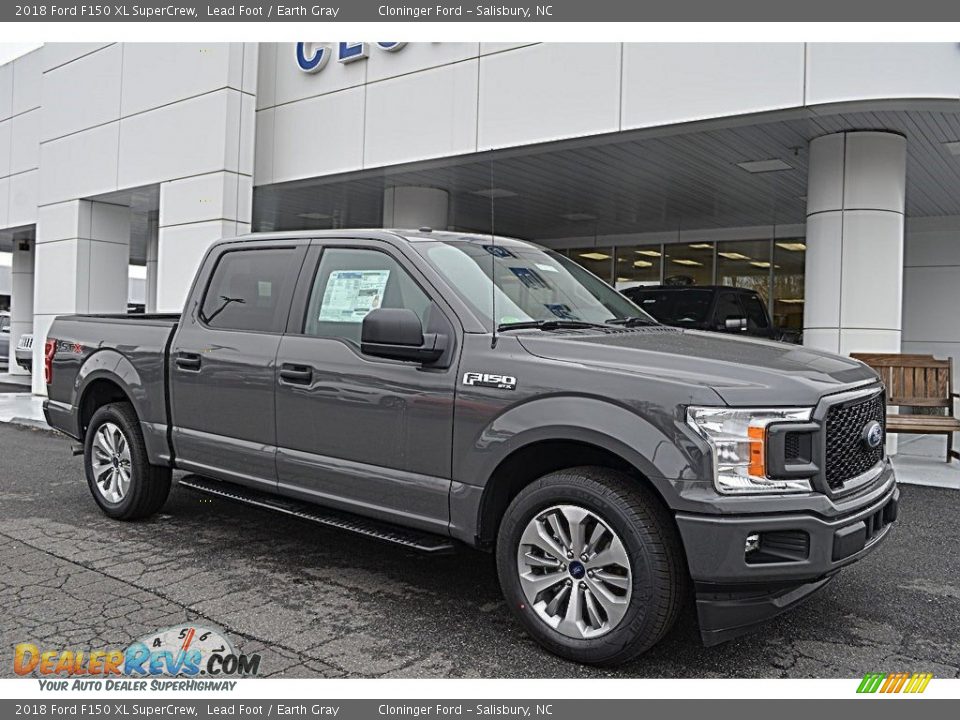2018 Ford F150 XL SuperCrew Lead Foot / Earth Gray Photo #1