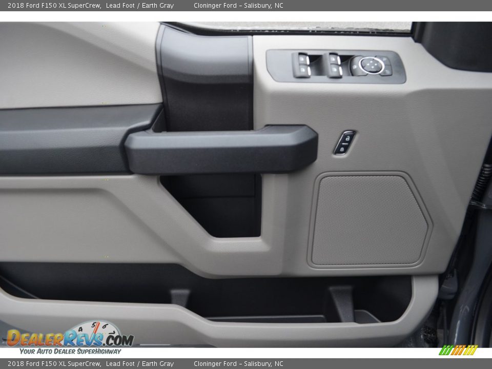 2018 Ford F150 XL SuperCrew Lead Foot / Earth Gray Photo #7