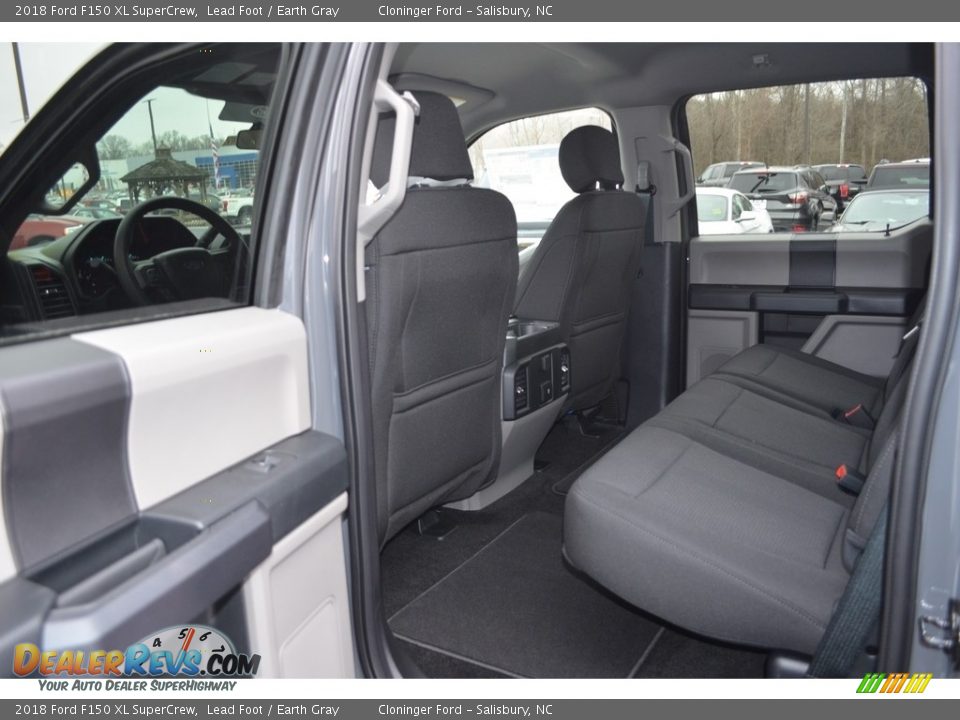 2018 Ford F150 XL SuperCrew Lead Foot / Earth Gray Photo #10