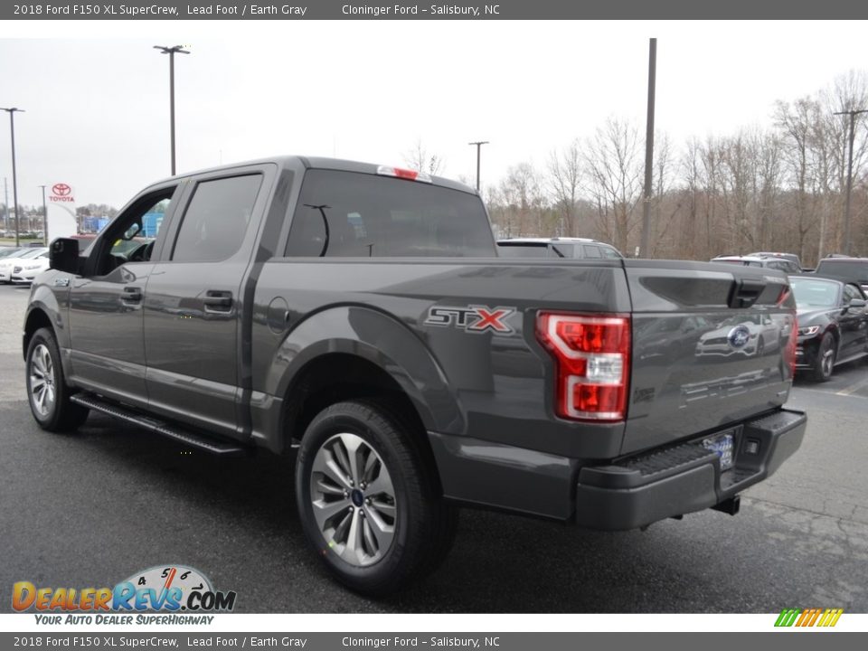 2018 Ford F150 XL SuperCrew Lead Foot / Earth Gray Photo #20