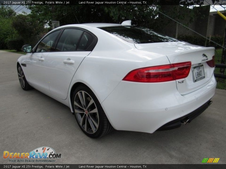 2017 Jaguar XE 25t Prestige Polaris White / Jet Photo #12