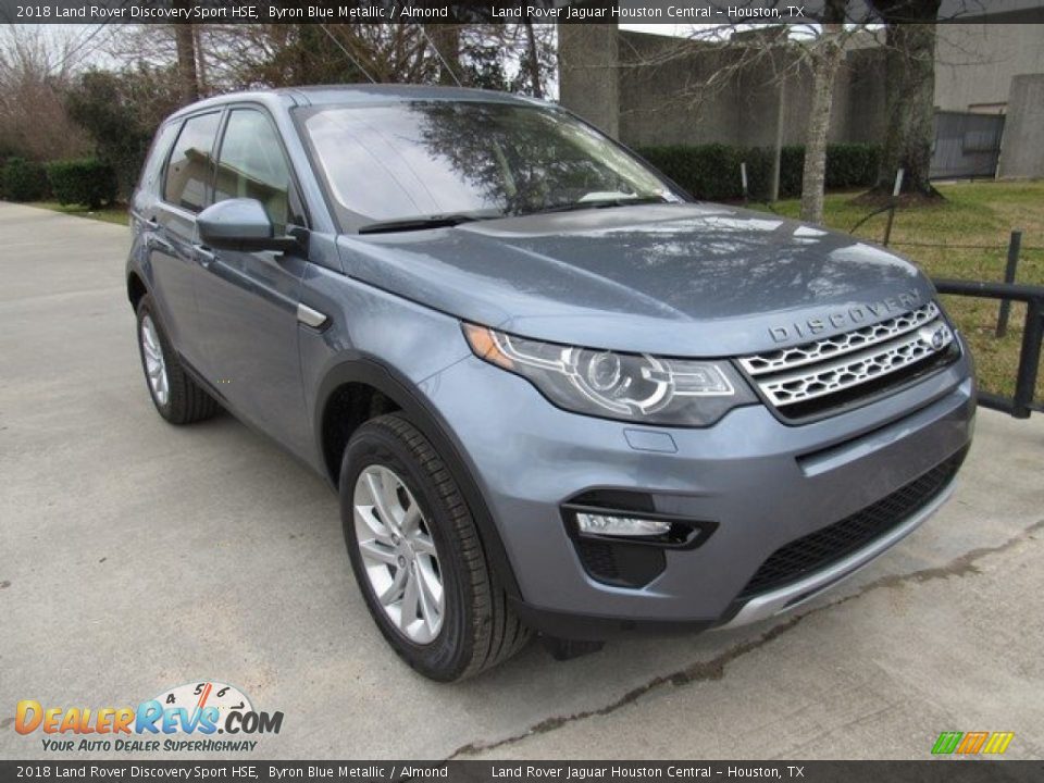 2018 Land Rover Discovery Sport HSE Byron Blue Metallic / Almond Photo #2