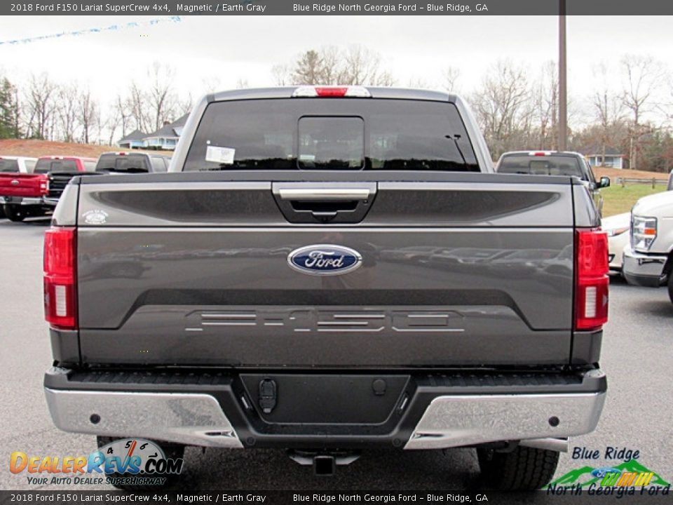 2018 Ford F150 Lariat SuperCrew 4x4 Magnetic / Earth Gray Photo #4