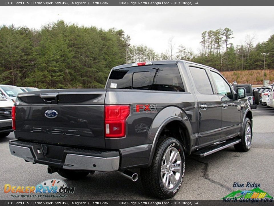 2018 Ford F150 Lariat SuperCrew 4x4 Magnetic / Earth Gray Photo #6