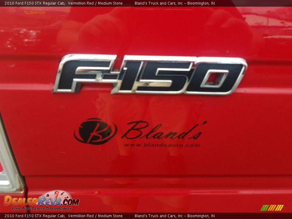 2010 Ford F150 STX Regular Cab Vermillion Red / Medium Stone Photo #26