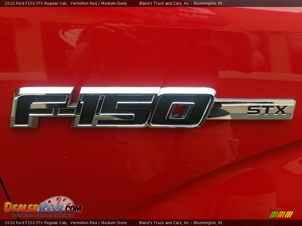2010 Ford F150 STX Regular Cab Vermillion Red / Medium Stone Photo #28