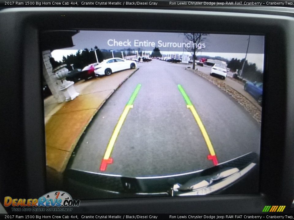 2017 Ram 1500 Big Horn Crew Cab 4x4 Granite Crystal Metallic / Black/Diesel Gray Photo #19
