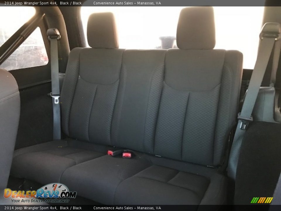 2014 Jeep Wrangler Sport 4x4 Black / Black Photo #6
