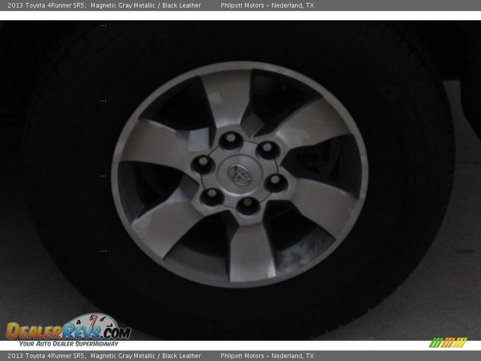 2013 Toyota 4Runner SR5 Magnetic Gray Metallic / Black Leather Photo #5