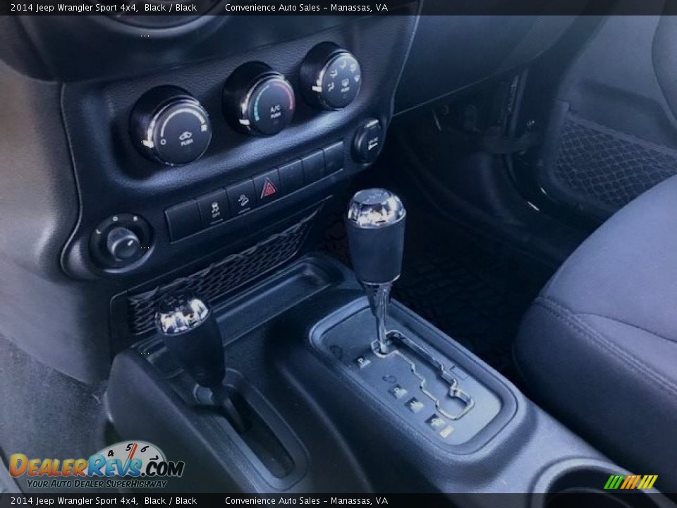 2014 Jeep Wrangler Sport 4x4 Black / Black Photo #7