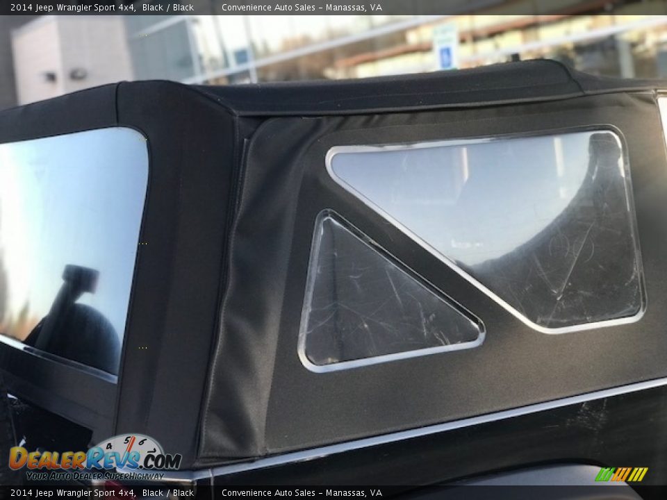 2014 Jeep Wrangler Sport 4x4 Black / Black Photo #12