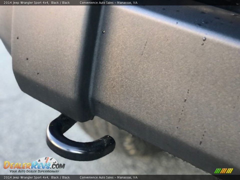 2014 Jeep Wrangler Sport 4x4 Black / Black Photo #13
