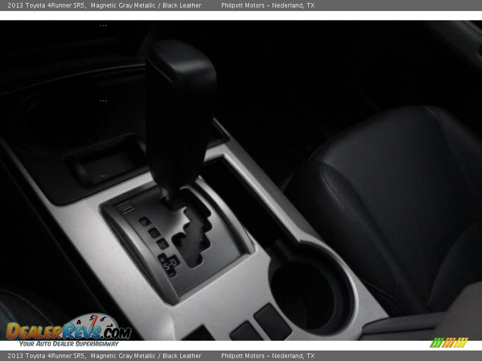 2013 Toyota 4Runner SR5 Magnetic Gray Metallic / Black Leather Photo #16