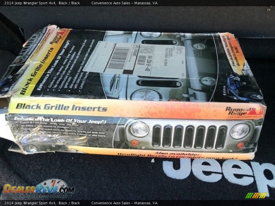 2014 Jeep Wrangler Sport 4x4 Black / Black Photo #15