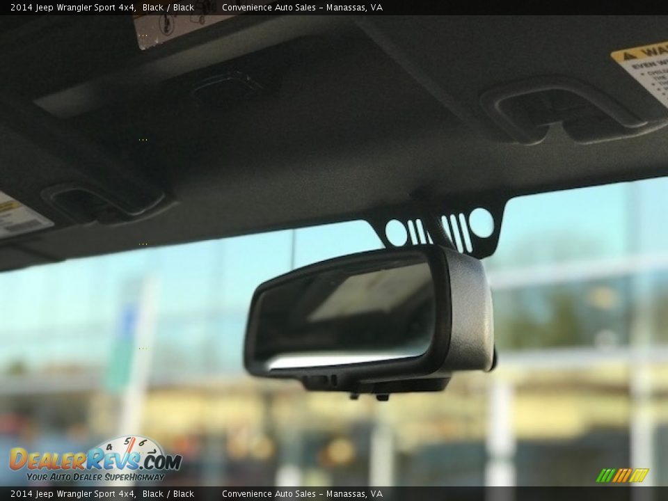 2014 Jeep Wrangler Sport 4x4 Black / Black Photo #17