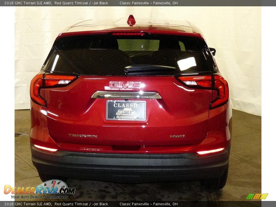 2018 GMC Terrain SLE AWD Red Quartz Tintcoat / ­Jet Black Photo #3