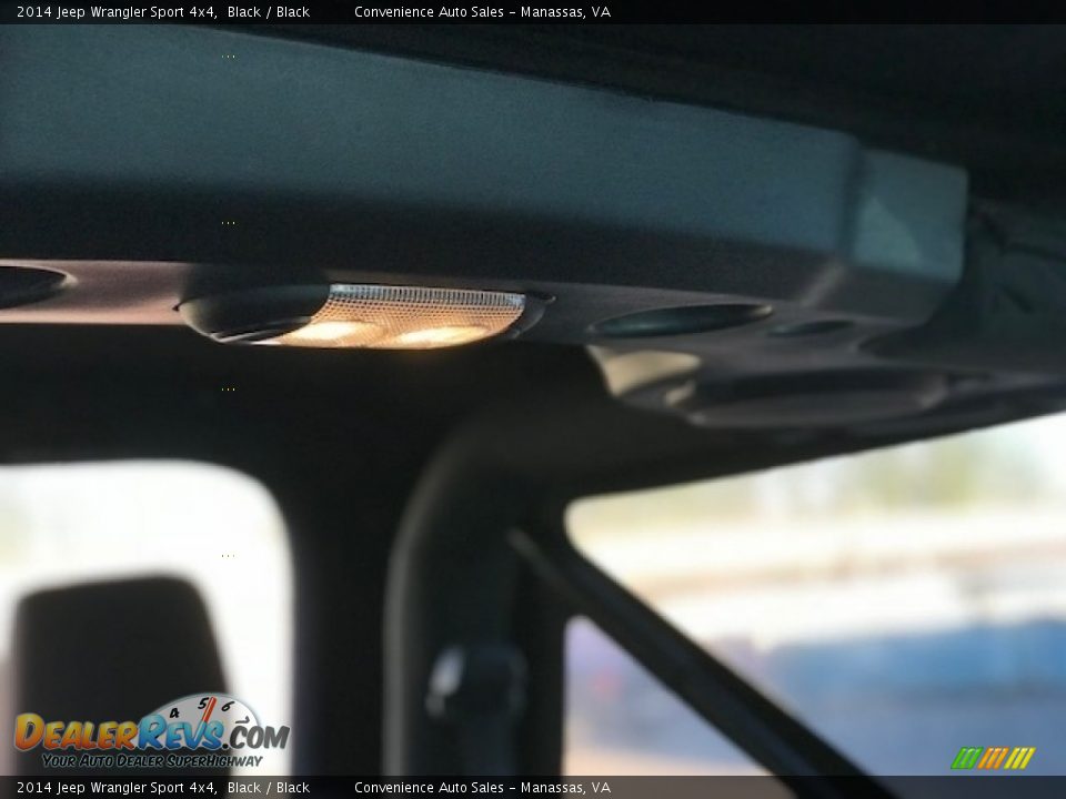 2014 Jeep Wrangler Sport 4x4 Black / Black Photo #18