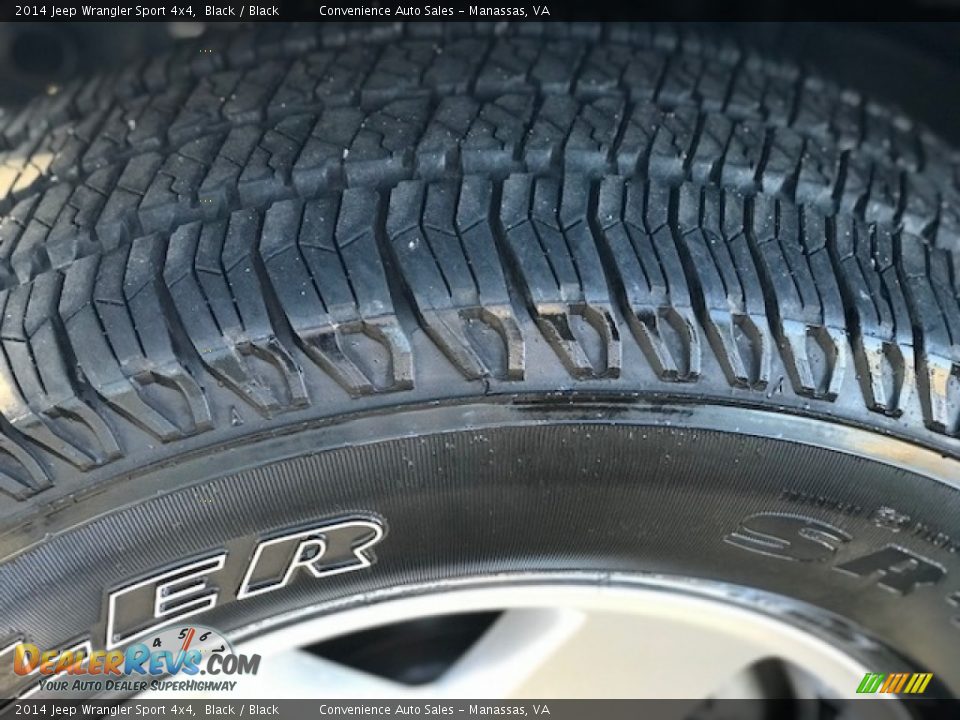 2014 Jeep Wrangler Sport 4x4 Black / Black Photo #19