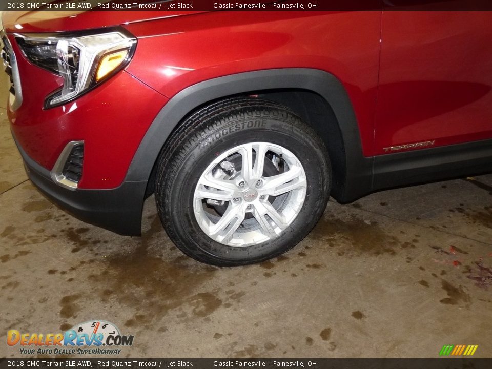 2018 GMC Terrain SLE AWD Red Quartz Tintcoat / ­Jet Black Photo #5
