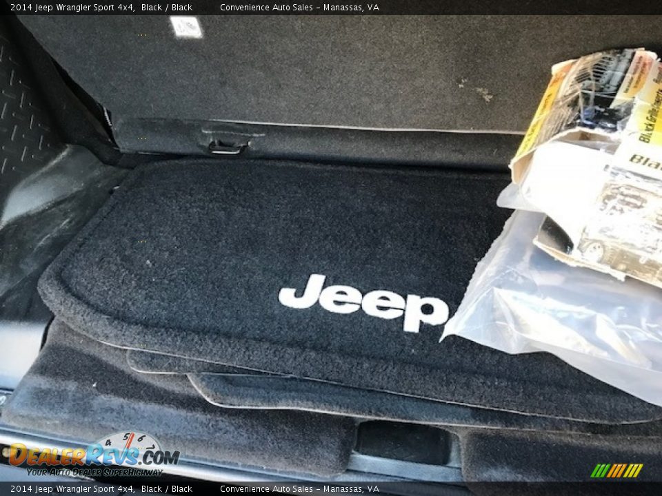 2014 Jeep Wrangler Sport 4x4 Black / Black Photo #21