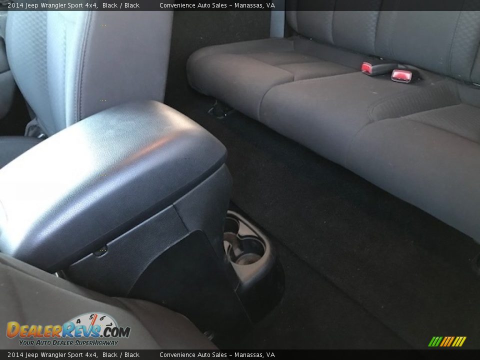 2014 Jeep Wrangler Sport 4x4 Black / Black Photo #31