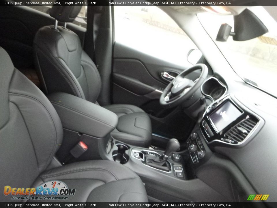 2019 Jeep Cherokee Limited 4x4 Bright White / Black Photo #10