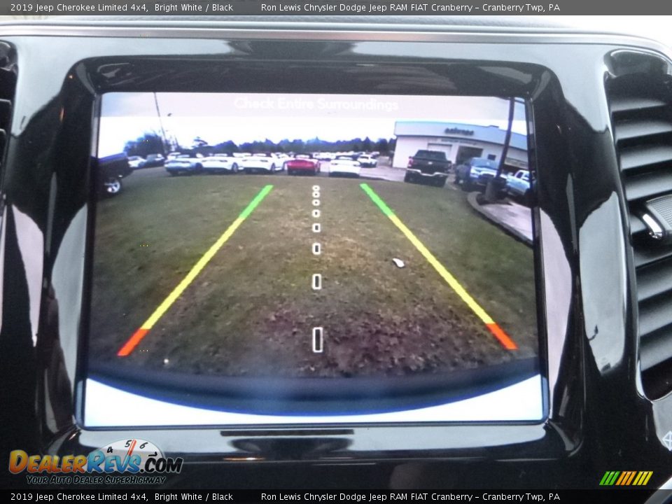 2019 Jeep Cherokee Limited 4x4 Bright White / Black Photo #20