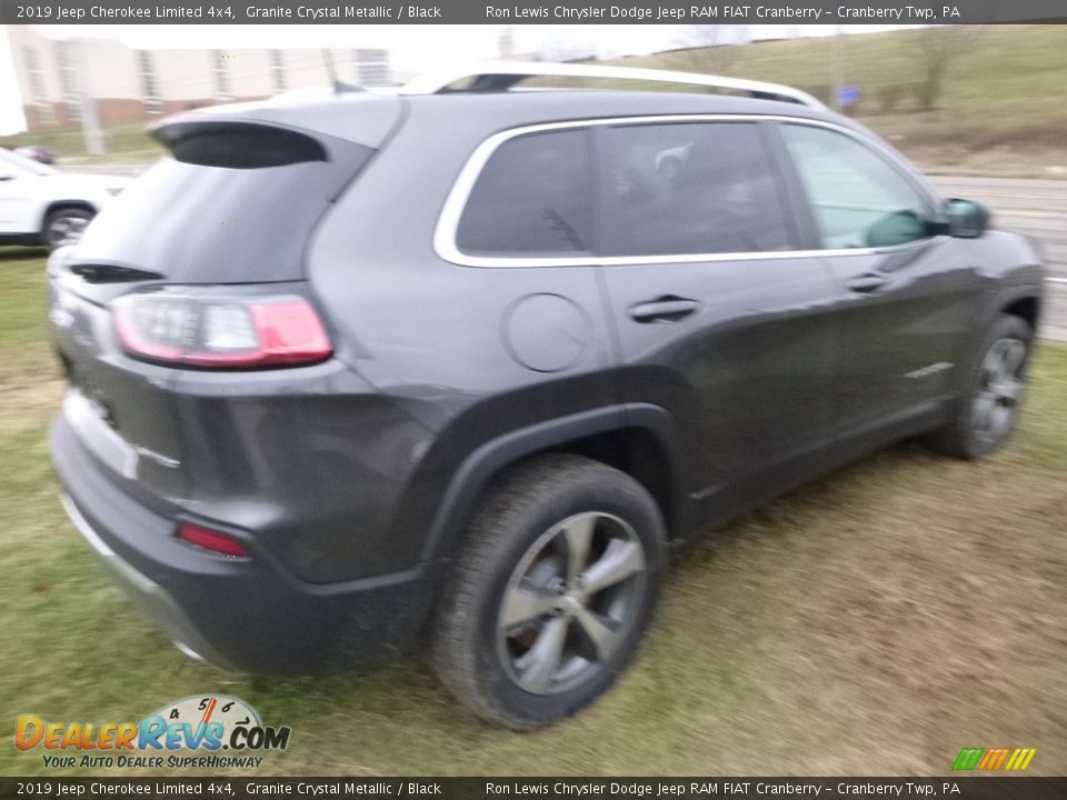 2019 Jeep Cherokee Limited 4x4 Granite Crystal Metallic / Black Photo #5