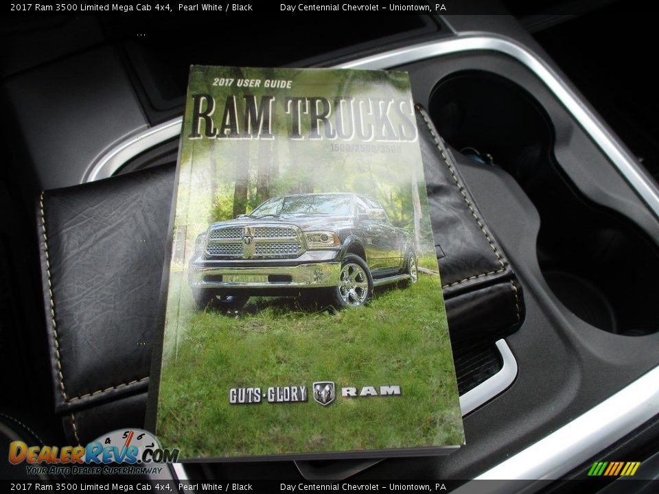 2017 Ram 3500 Limited Mega Cab 4x4 Pearl White / Black Photo #35