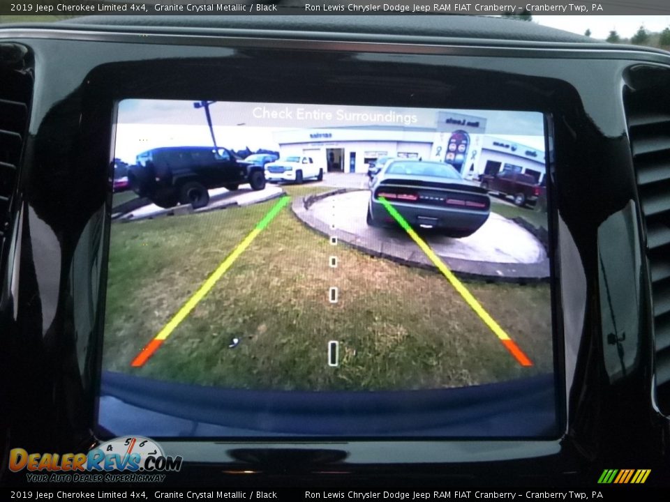 2019 Jeep Cherokee Limited 4x4 Granite Crystal Metallic / Black Photo #16