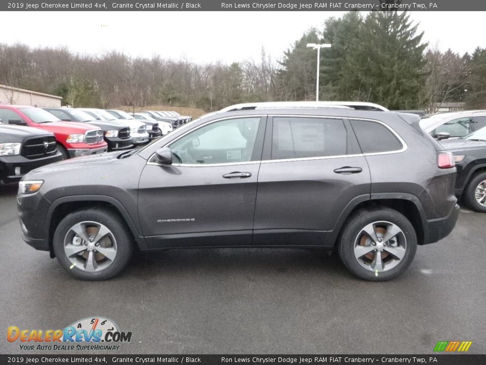 Granite Crystal Metallic 2019 Jeep Cherokee Limited 4x4 Photo #2