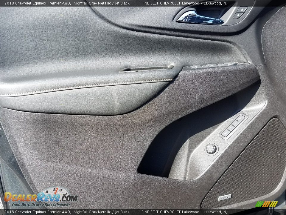 2018 Chevrolet Equinox Premier AWD Nightfall Gray Metallic / Jet Black Photo #8