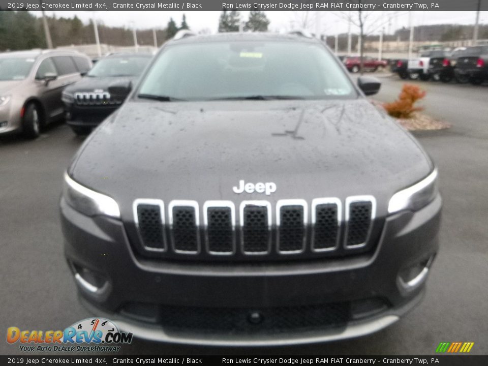 2019 Jeep Cherokee Limited 4x4 Granite Crystal Metallic / Black Photo #8