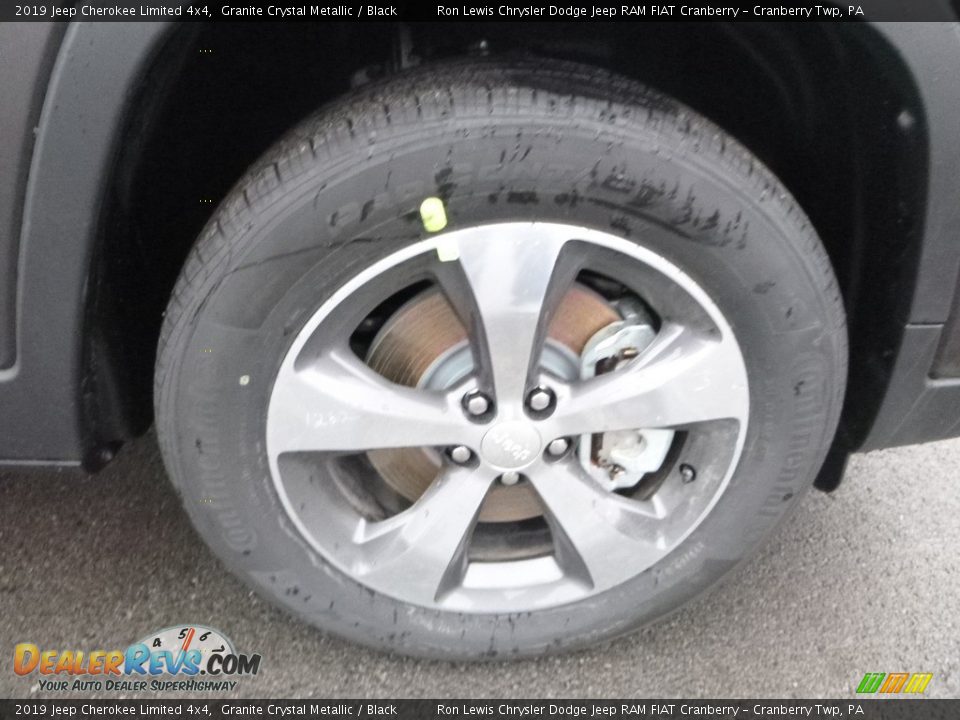 2019 Jeep Cherokee Limited 4x4 Granite Crystal Metallic / Black Photo #9