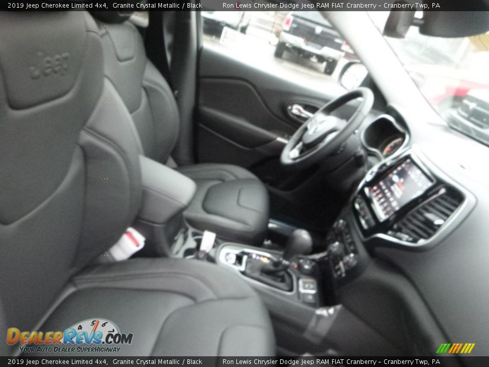 2019 Jeep Cherokee Limited 4x4 Granite Crystal Metallic / Black Photo #10